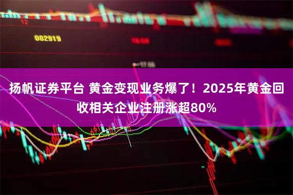 扬帆证券平台 黄金变现业务爆了！2025年黄金回收相关企业注册涨超80%